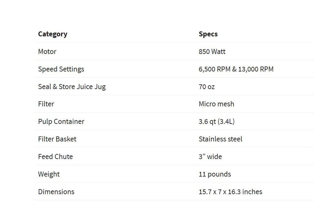 Extractor de Jugos Breville BJE430SIL 4
