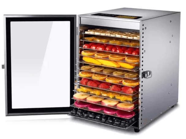 Deshidratador 12 Bandejas Acero Digital