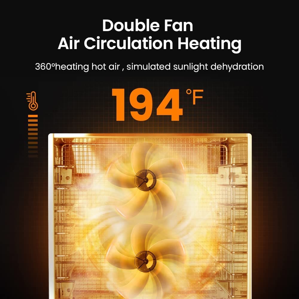 Deshidratador 12 Bandejas Acero Digital 3