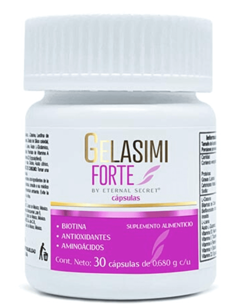 Gelasimi Forte 30 capsula de Gel con Biotina