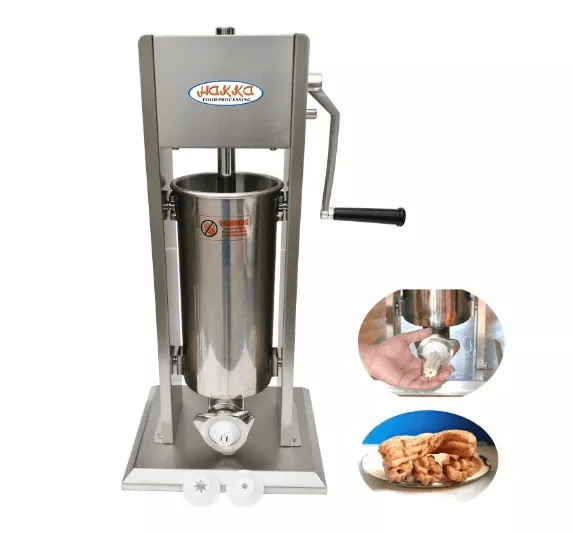 Máquina Para Churros Salchicha Embutidor Envió Inmediato 7lb 4